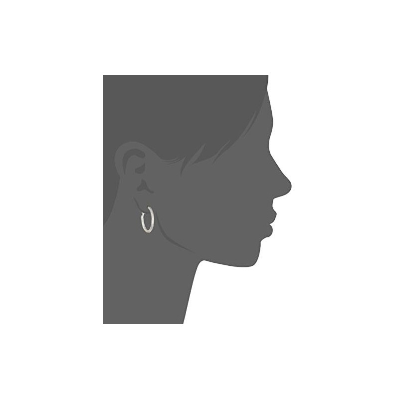 Nine West Women's Silver Hoop Earrings, Size: 0, Silver