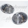 DA Chrome "Stick-On" Fog Light Trims Covers FIT Chevy Camaro