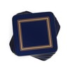 Pimpernel Classic Midnight Blue Coasters - Set of 6, Heat