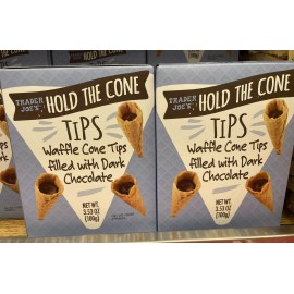 Trader Joe's 2 Pack Trader Joe's Hold The Cone Tips 3.53 oz Each Pack NEW