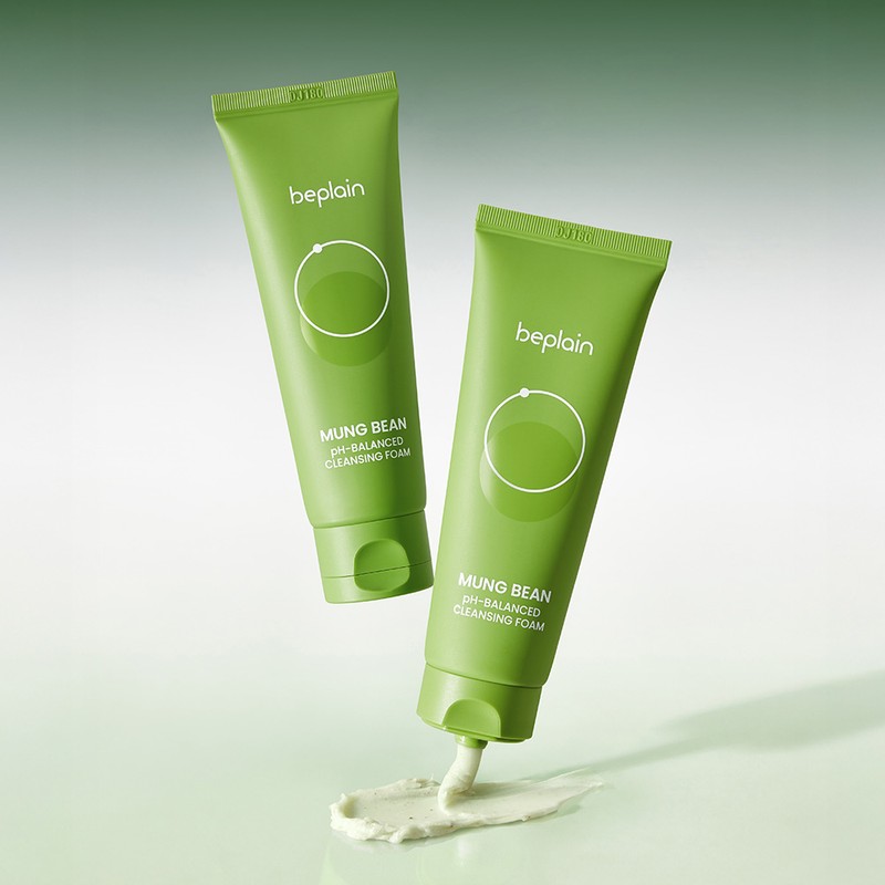 [비건뷰티] 비플레인 녹두 약산성 클렌징폼, 80ml, 1개 [Vegan Beauty] Beplain