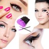 AIBAOBAO AIBAOBAO 100 PCS Purple Eyelash Brushes Spoolies, Eyelash Extension