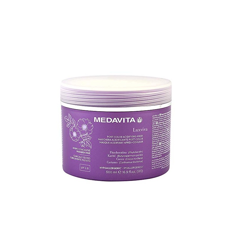 MEDAVITA Luxviva Post Colour Acidifying Mask, 500 ml