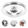 Cabilock Stainless Steel Universal Pot Lid: Mini Seasoning Pan Lid