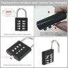 HOJLKLD Door Knob Lockout Device with Code Padlock,304 Stainless Steel