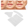 18pcs Reusable Wrinkle Pad Silicone Soft Portable Forehead Face Neck