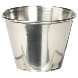 Winco Stainless Steel Sauce Cup, 2.5-Ounce