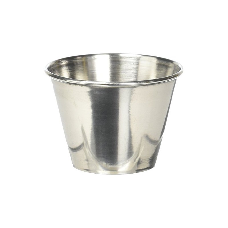 Winco Stainless Steel Sauce Cup, 2.5-Ounce