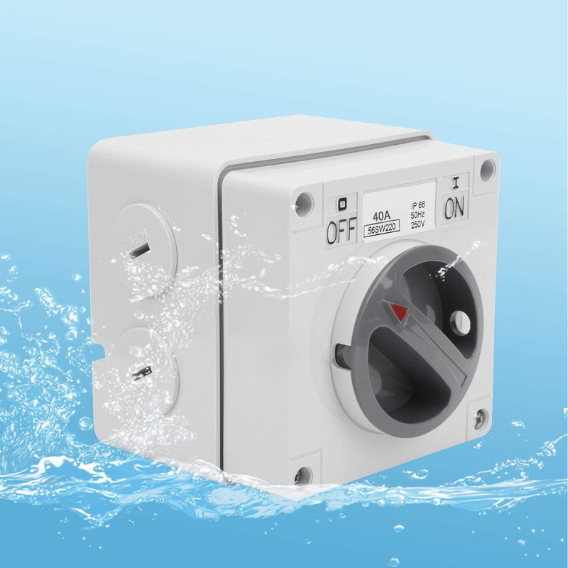 IP66 Waterproof Switch 250 V 2 Position Rotary Selector Switch