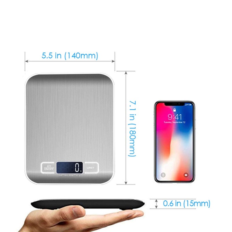 Digital Kitchen Scale,Food Scale for Meat Baking Weight,Unit Gram OZ