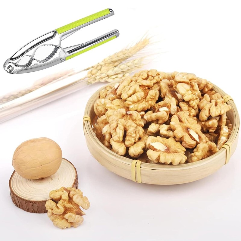 QckZee Nutcracker, High-Quality Nutcracker for Walnuts and Hazelnuts, Ergonomic Handle