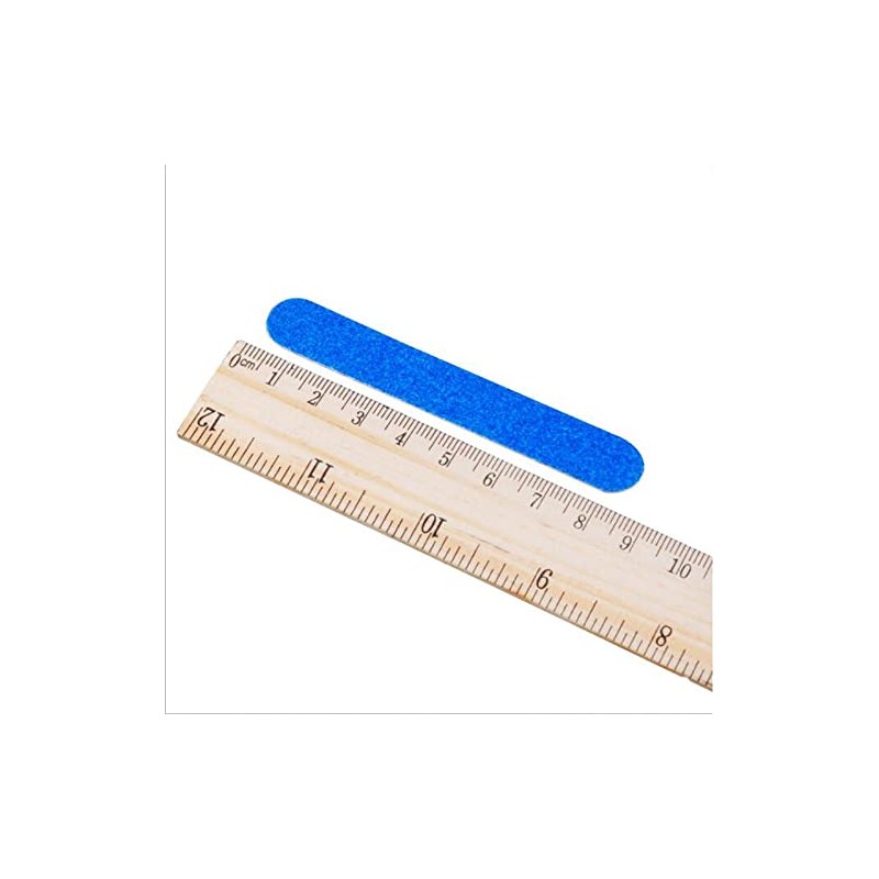 VOANZO Pack of 100 Disposable Nail Files, Double Sided Emery