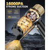 AHNR Handheld Car Vacuum Cleaner Cordless with 16000PA Powerful Suction,