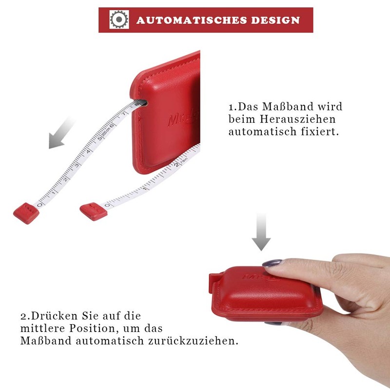 Mr.do Tape Measure for Body Sewing Cloth Tailor 200 cm