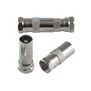 POPPSTAR 2 x SAT Adaptor Coaxial Antenna F Connector 1