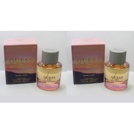 GUESS 1981 LOS ANGELES WOMEN EAU DE TOILETTE 3.4 OZ BOXED (LOT OF 2)
