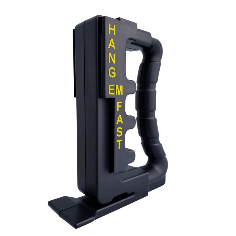 HangEmFast Metal Joist Hanger Installation Jig - Lightweight Durable Ergonomic