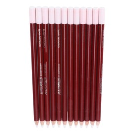 Lápiz de dibujo de arte blanco, lápiz de carbón blanco resistente y duradero para resaltar bocetos