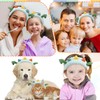 Cute Animal Dinosaur Headband for Washing Face, Funny Makeup Headband