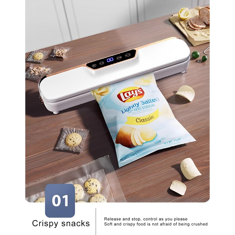 WDEC Automatic Vacuum Sealing Machine, Intelligent Display Screen Vacuum Sealing