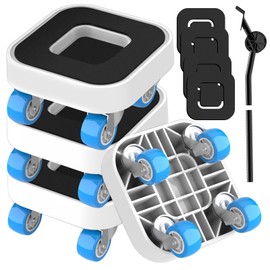 Furniture Dolly Sliders, Furniture Movers with 4 Wheels, Upgrade Groove Design Moving Dollies for Heavy Duty, 750lbs Capacity Lift Mover Tool Set for Appliance, Tablet, Sofa, Cabinet, Beds