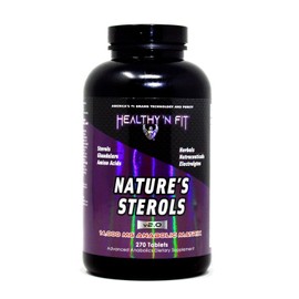 Healthy N Fit - Natures Sterols 270 Tabs: 14,000 mg Muscle Building Matrix