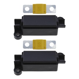 VGOL 2PCS Midi Fuse Holders & 2PCS 60Amp Midi Fuses for Cars Trucks Construction Vehicles Agricultural Machinery Buses Caravans