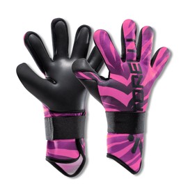 Storelli Challenger Goalkeeper Gloves Protective Soccer Goalie Gloves with Finger Spines Enhanced Finger and Hand Protection