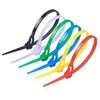100 Pcs Releasable Reusable Zip Ties, 6 Inch Heavy Duty