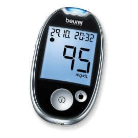 Glucómetro Digital Con Disparador De Lancetas GL44 +10 Tiras Reactivas Beurer