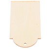 50pcs Wood Pieces DIY Natural Rustic Unfinished Wood with Hemp