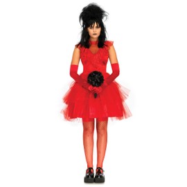 Leg Avenue Women's Beetle Bride Adult Costumes, Red, Small(UK 6-8)