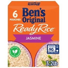 Unbranded Ben's Original Ready Jasmine Rice, 8.5 oz., 6 pk.