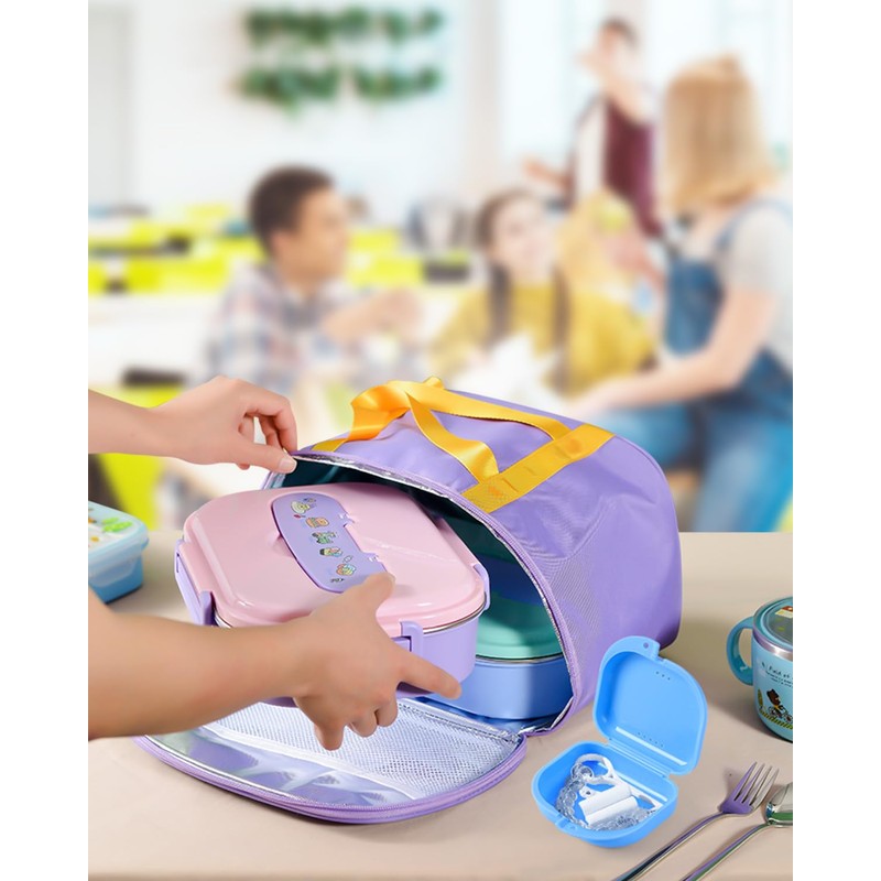 JMU Retainer Case with Vent Holes, Mouth Guard Case Dental