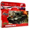 Airfix Cromwell Mk.IV W/ Glue, Paints & Brush Starter Set