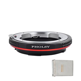 PHOLSY Lens Mount Adapter Leica M to L Compatible with Leica M, Zeiss ZM, VM Lens to Leica L Mount Camera Body Compatible with Leica SL2, SL2-S, CL, TL2, Lumix S5, S1, BS1H, SIGMA fp, fp L