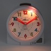 Atlanta 2127/0 Children's Alarm Clock without Ticking Analogue Boys Girls