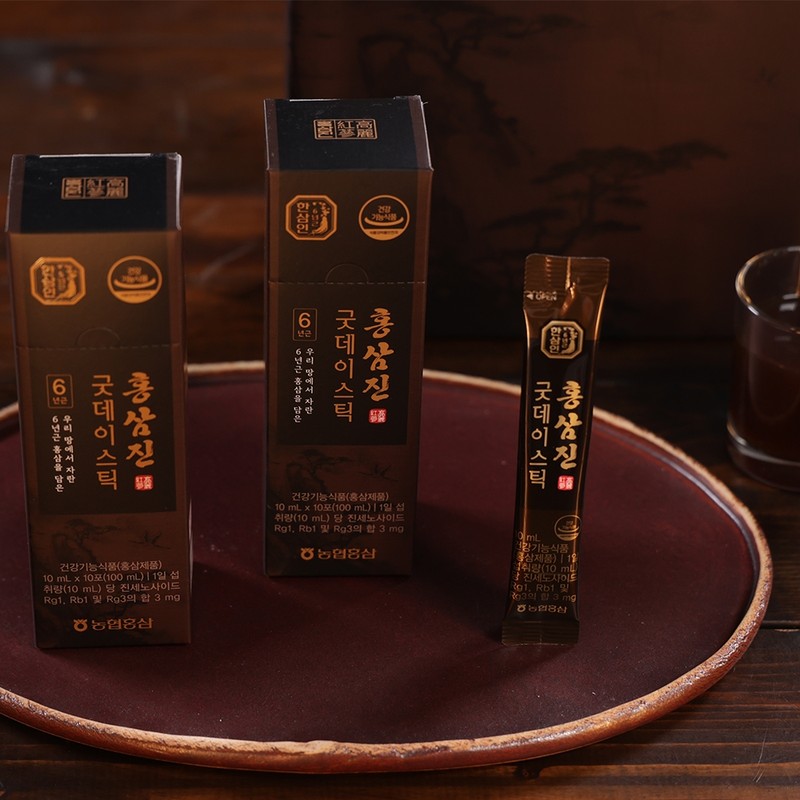 Nonghyup Red Ginseng Hansamin Bulk Red Ginseng Stick Red Ginseng