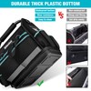 DURATECH 12 Inch Tool Tote with Waterproof Hard Bottom, Electrician