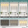 Ascher Bathroom Light Fixtures, 4-Light Vanity Light Over Mirror, Brushed