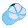 lycycse Sombrero de cara sonriente para mujer, de malla, neón,