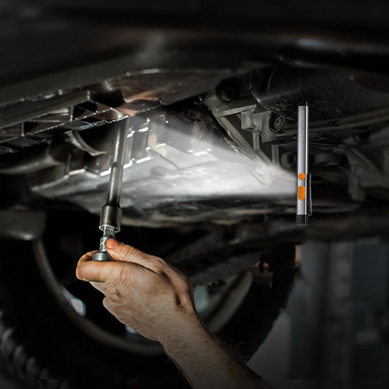 EverBrite Pen Flashlight, Rechargeable LED Pen Light, COB Light with