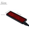 LED Name Plate 3.7 V Red LED Scoreboard Programmable Name