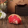 24 Pcs Silk Coin Purse Zipper Purse Embroidery Sugar Jewelry