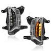 OKSIWA 3 Colors LED DRL for 2022-2024 Chevy Equinox,Front Bumper