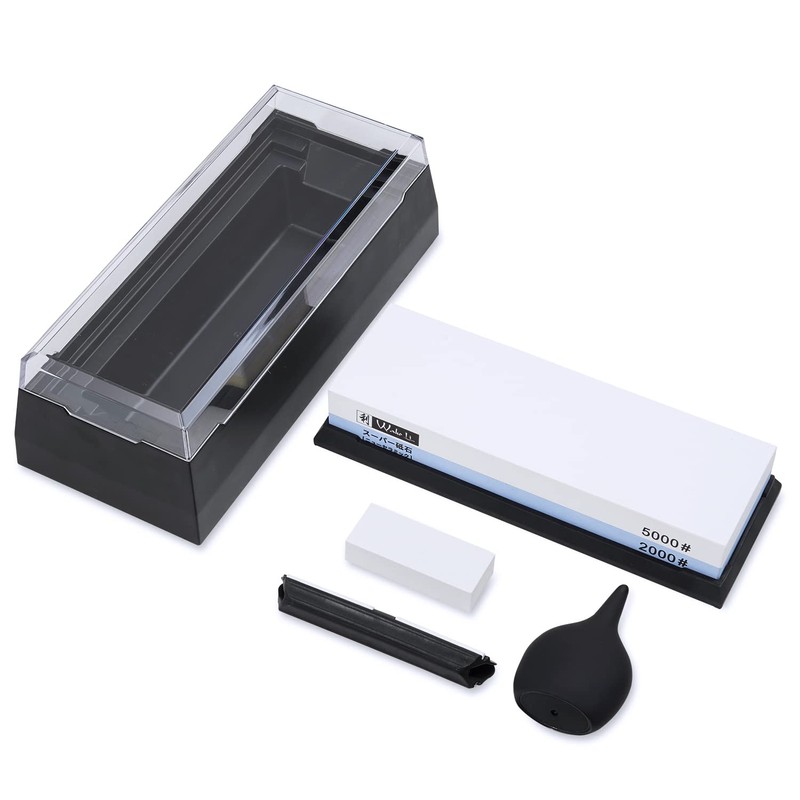 Wakoli Grinding Stone Grit #2000/5000 with Grinding Aid, Straightening Stone,