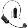 TONOR Auriculares con Micrófono Inalámbrico, Sistema de Auriculares con Micrófono