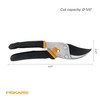 Fiskars Bypass Pruning Shears, 5/8-Inch Cut Capacity Garden Clippers, Gardening