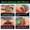 Realure Inline Method Feeders for Carp Fishing, Aluminium Coarse Fishing