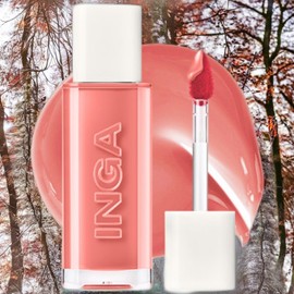 Inga Color Lip Makeup Water Glow Lip Tint Rich Salmon 1ea / 잉가 컬러 립메이크업 워터 글로우 립틴트 리치살몬 1개